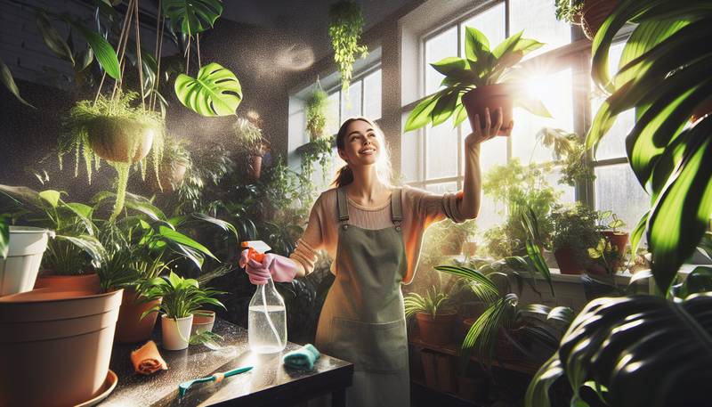 A Guide to Cleaning Indoor Plants