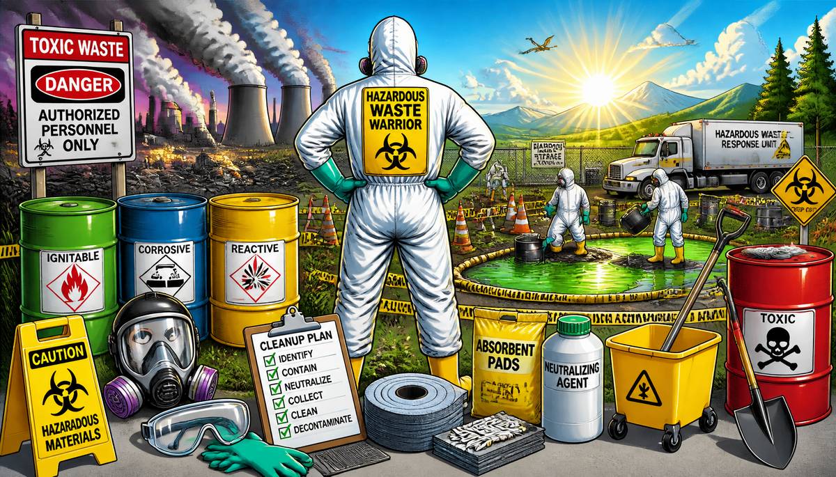 Hazardous Waste Cleaning: Protocols and Safety Measures