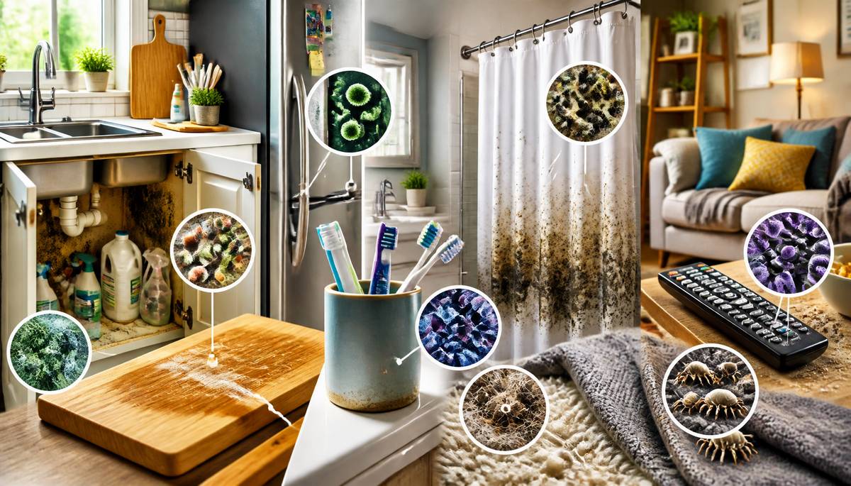 Neglected Areas: The Dirtiest Places in Homes