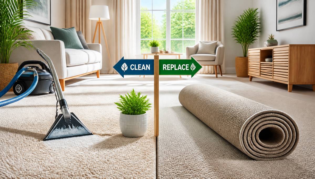 The Ultimate Guide to Carpet Cleaning vs. Replacement