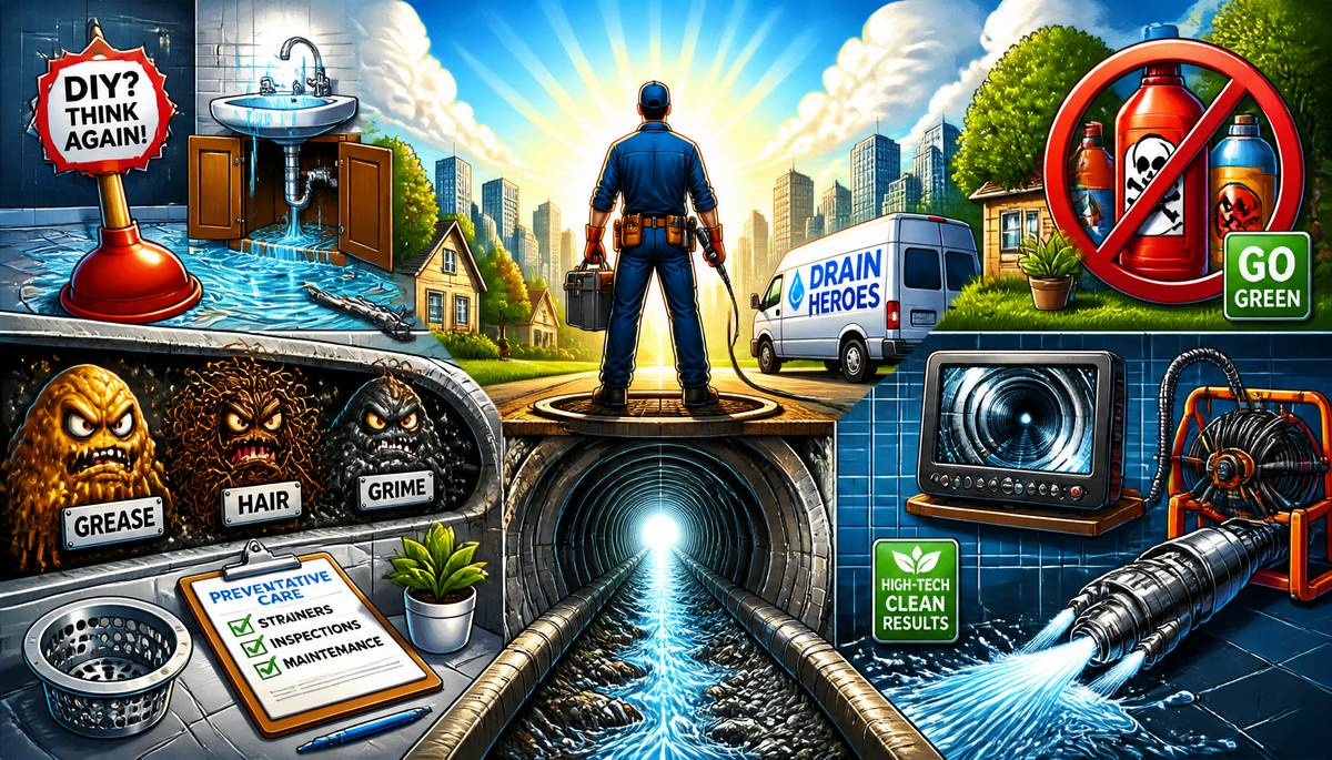 Drain Cleaning: A Journey Into the Depths of Grime and Glory