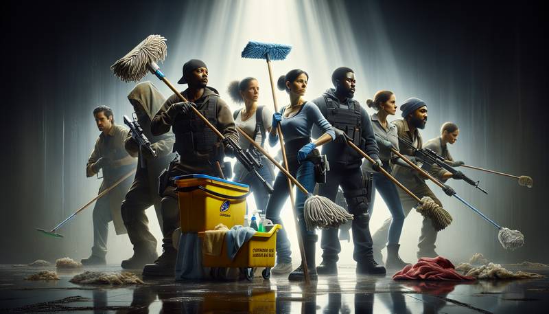 Janitorial Services: A Cleaners Adventures in the Trenches of Grime