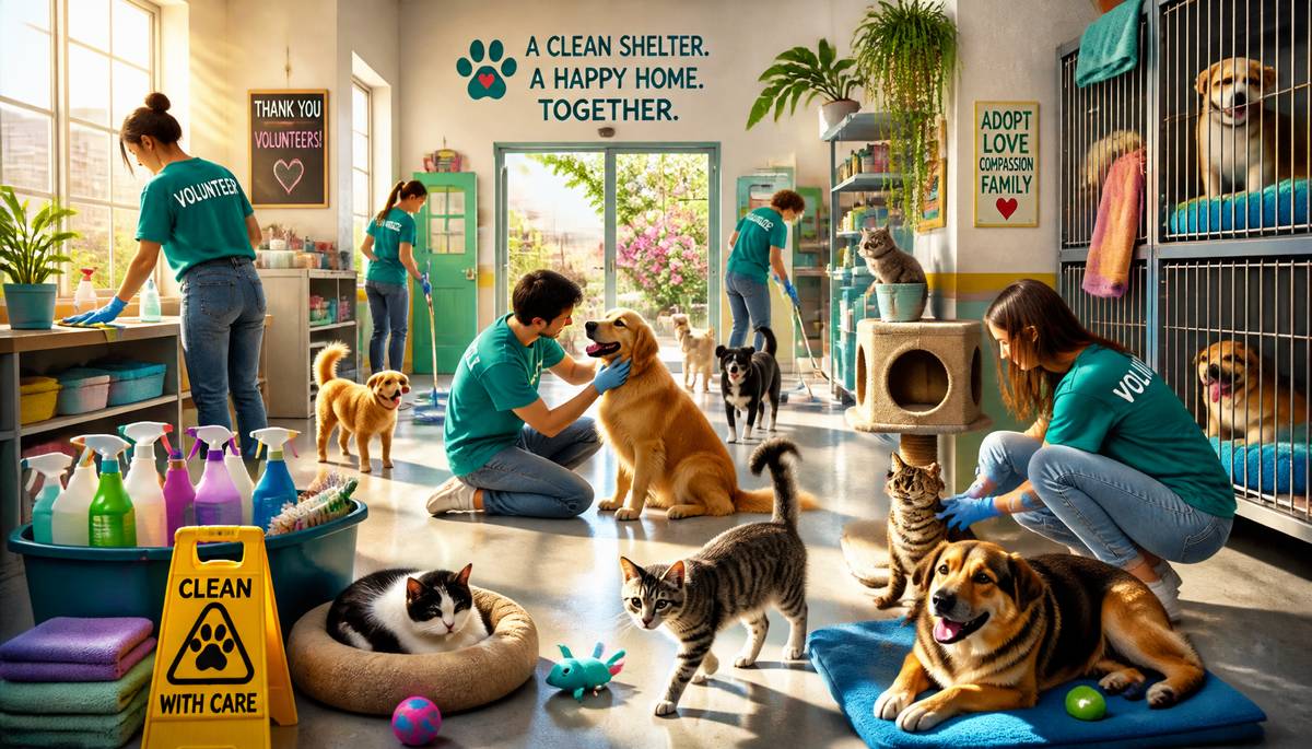 Animal Shelter Cleaning: Ensuring Health and Hygiene