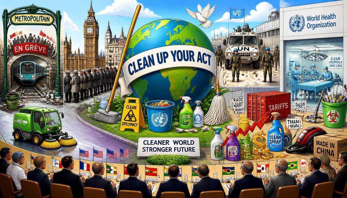 Global Politics: Impact on International Cleaning Standards