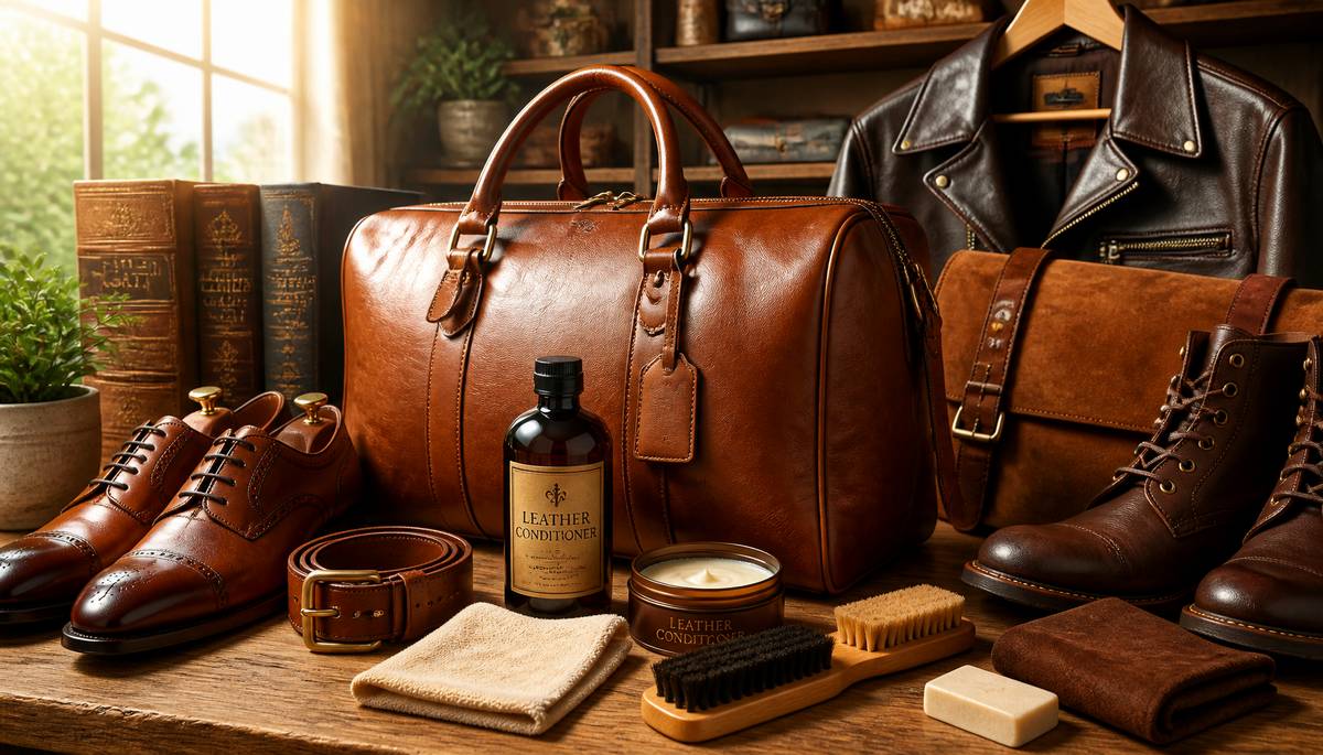 Tips to Clean and Maintain Leather Goods