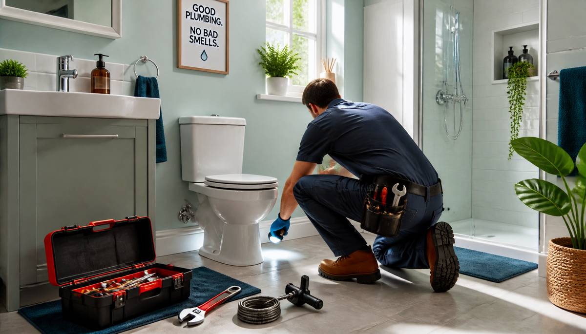 Why Does Your Bathroom Still Smell After Youve Cleaned Everything?
