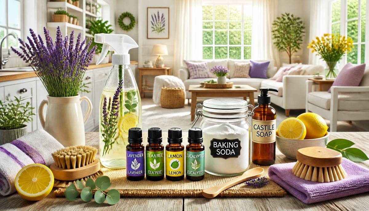 Incorporating Essential Oils in Cleaning Routines: A Fragrant Jaunt Through Spotless Spaces