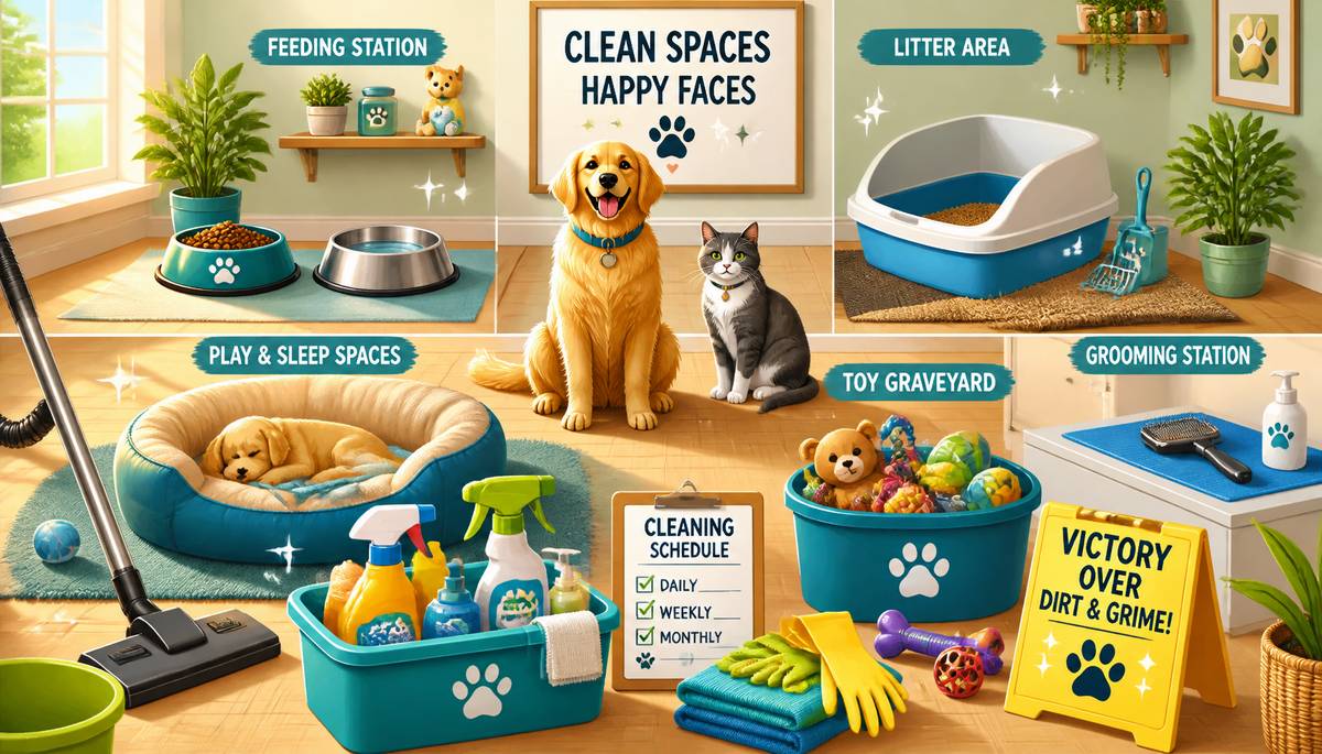 Maintaining Cleanliness in Pet Areas: A Howling Adventure
