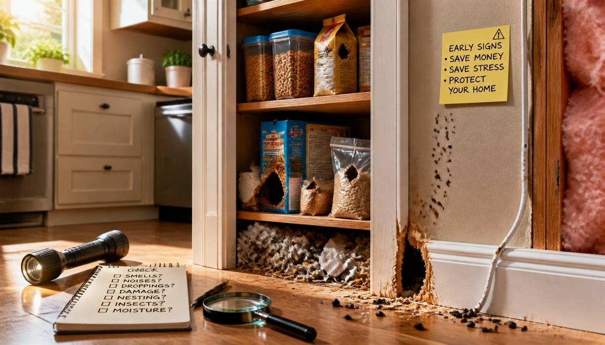 How to Spot the Earliest Signs of a Pest Problem Before It Becomes an Expensive One