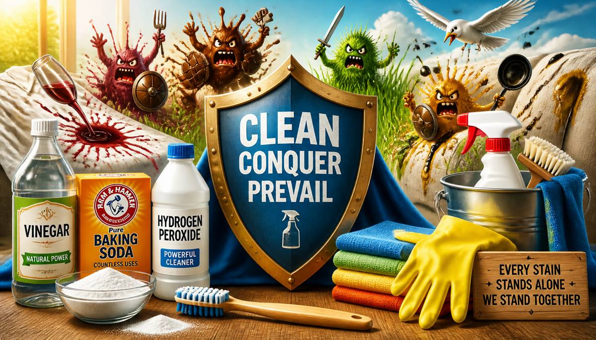 Removing Stubborn Stains: Tried and Tested Methods