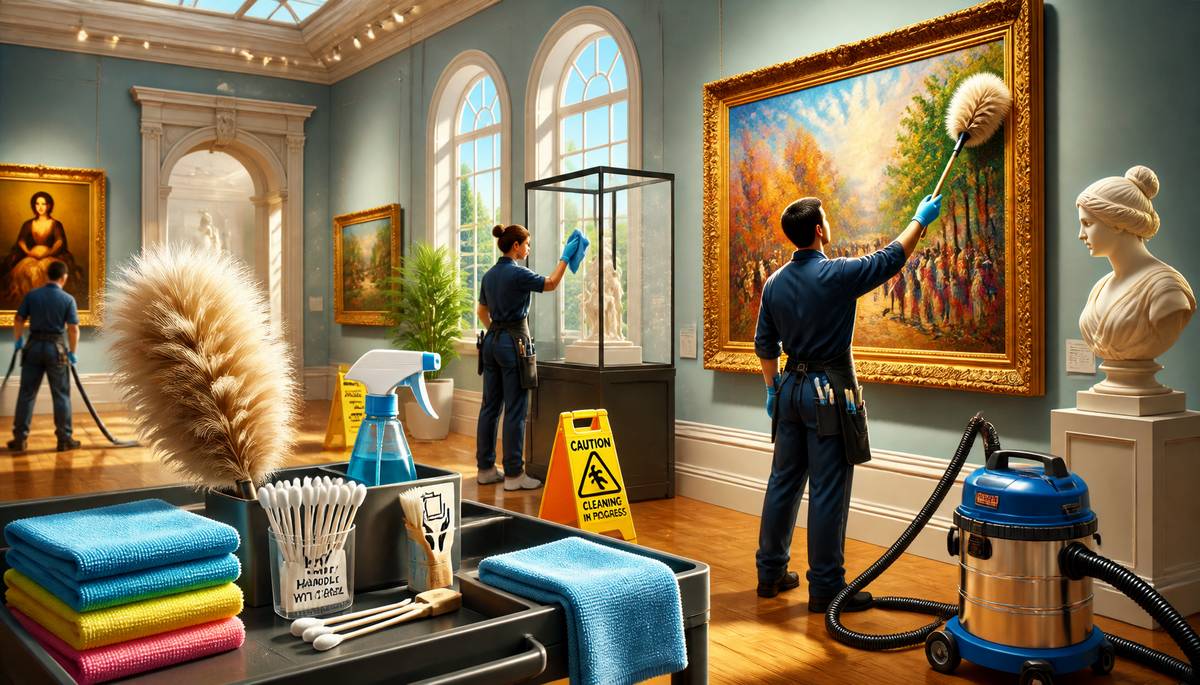 Art Gallery Cleaning: Ensuring Safety and Aesthetics