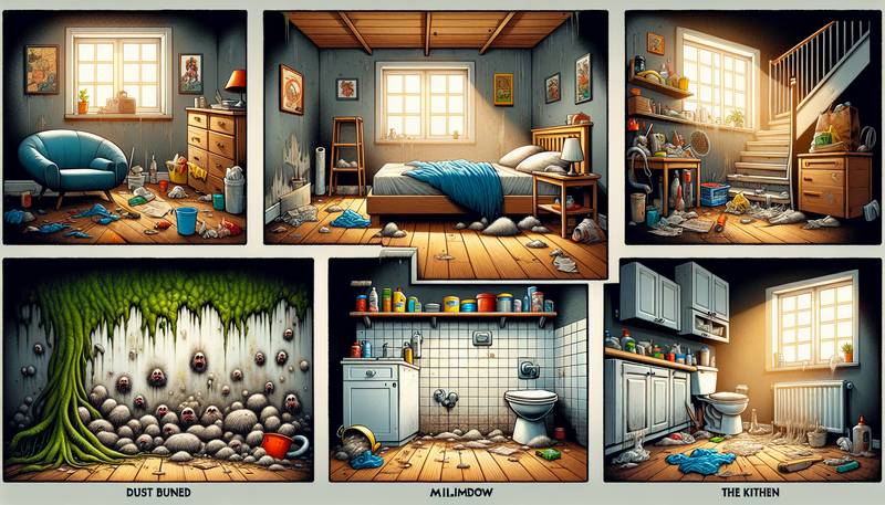 Neglected Areas: The Dirtiest Places in Homes