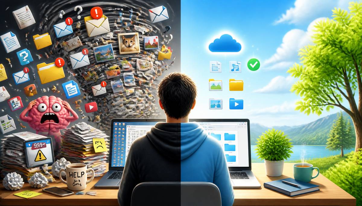 Cleaning up Digital Clutter for Mental Peace