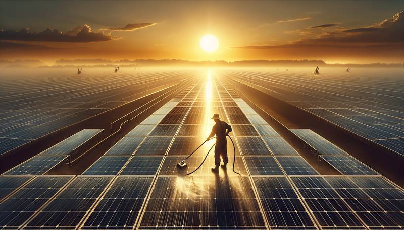 Mastering the Art of Solar Panel Cleaning: A Journey Through Filth and Enlightenment
