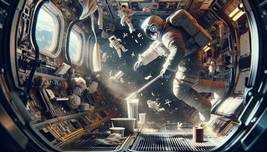 Space Stations: Cleaning in Zero Gravity Environments