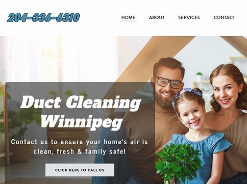 https://www.airductcleaningwinnipeg.com/ website