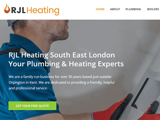 https://rjlheatingservices.co.uk/ website